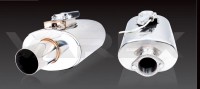 Remote control loud/silent performance exhaust
